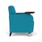 Lesro Siena Lounge Reception Guest Chair W/ Swivel Tablet, 27 in W 29.5 in L 32.5 in H SN1101 - alternate 2